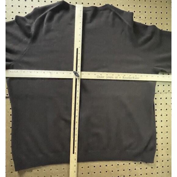 Saks Fifth Avenue Modern 100% Pure Cashmere Sweater Deep Purple Size 3X Women - Picture 5 of 8